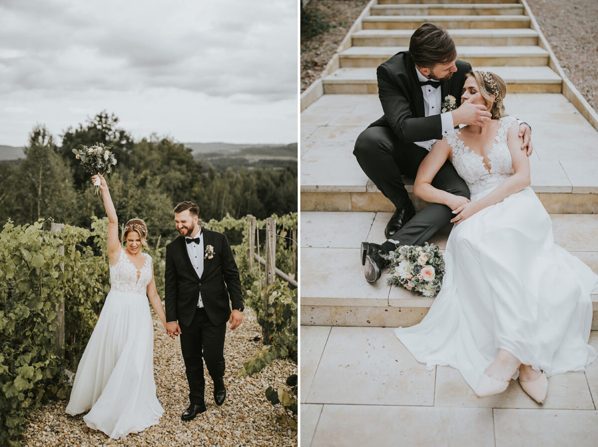 sesja ślubna w Villa Love, toksańskie wesele, wesele w Villa Love,