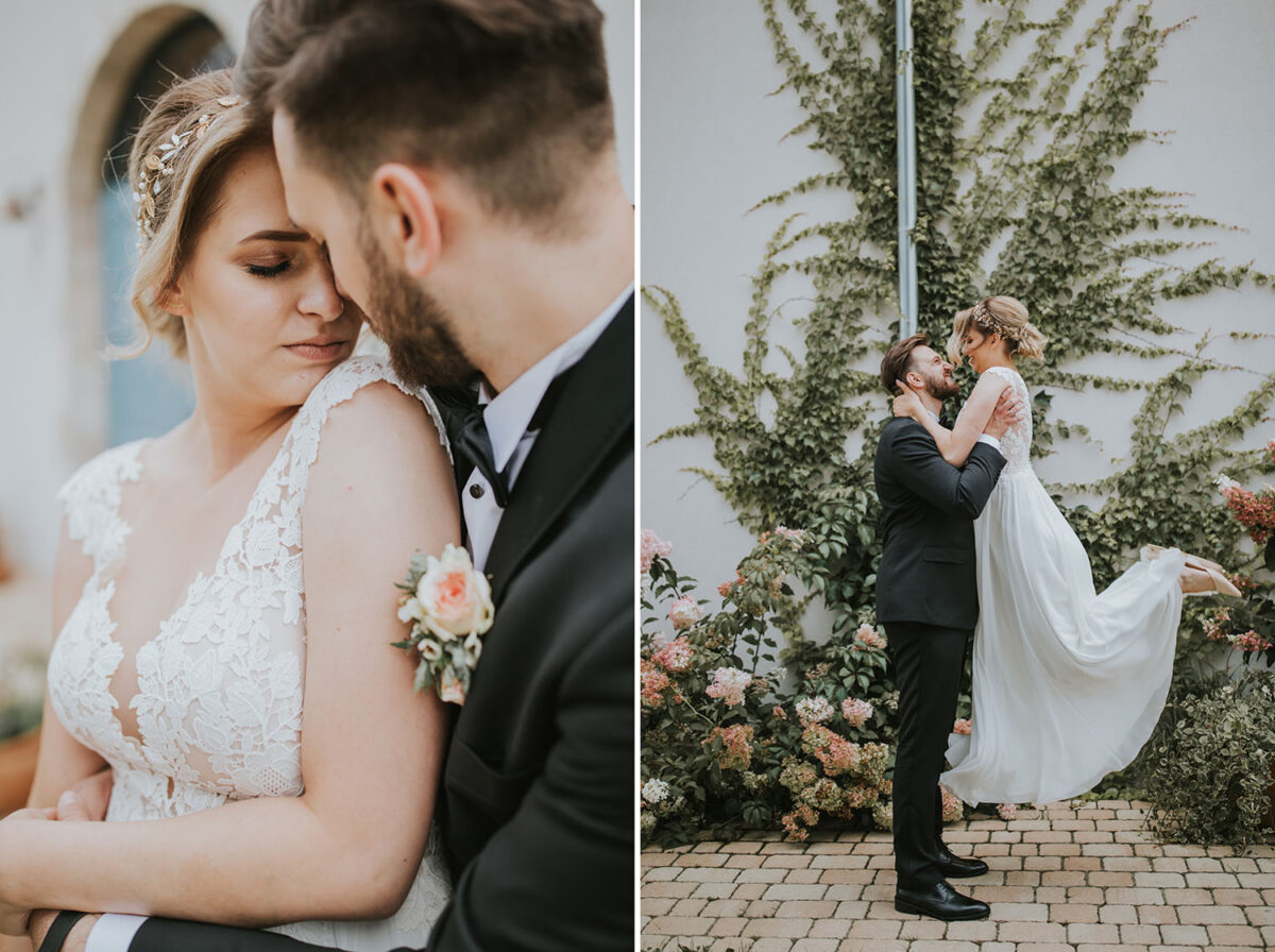 sesja ślubna w Villa Love, toksańskie wesele, wesele w Villa Love,