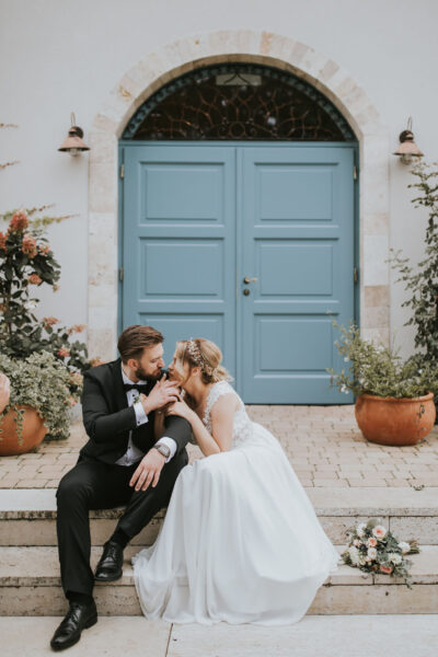 sesja ślubna w Villa Love, Villa Love Kraków, sesja ślubna w dniu ślubu