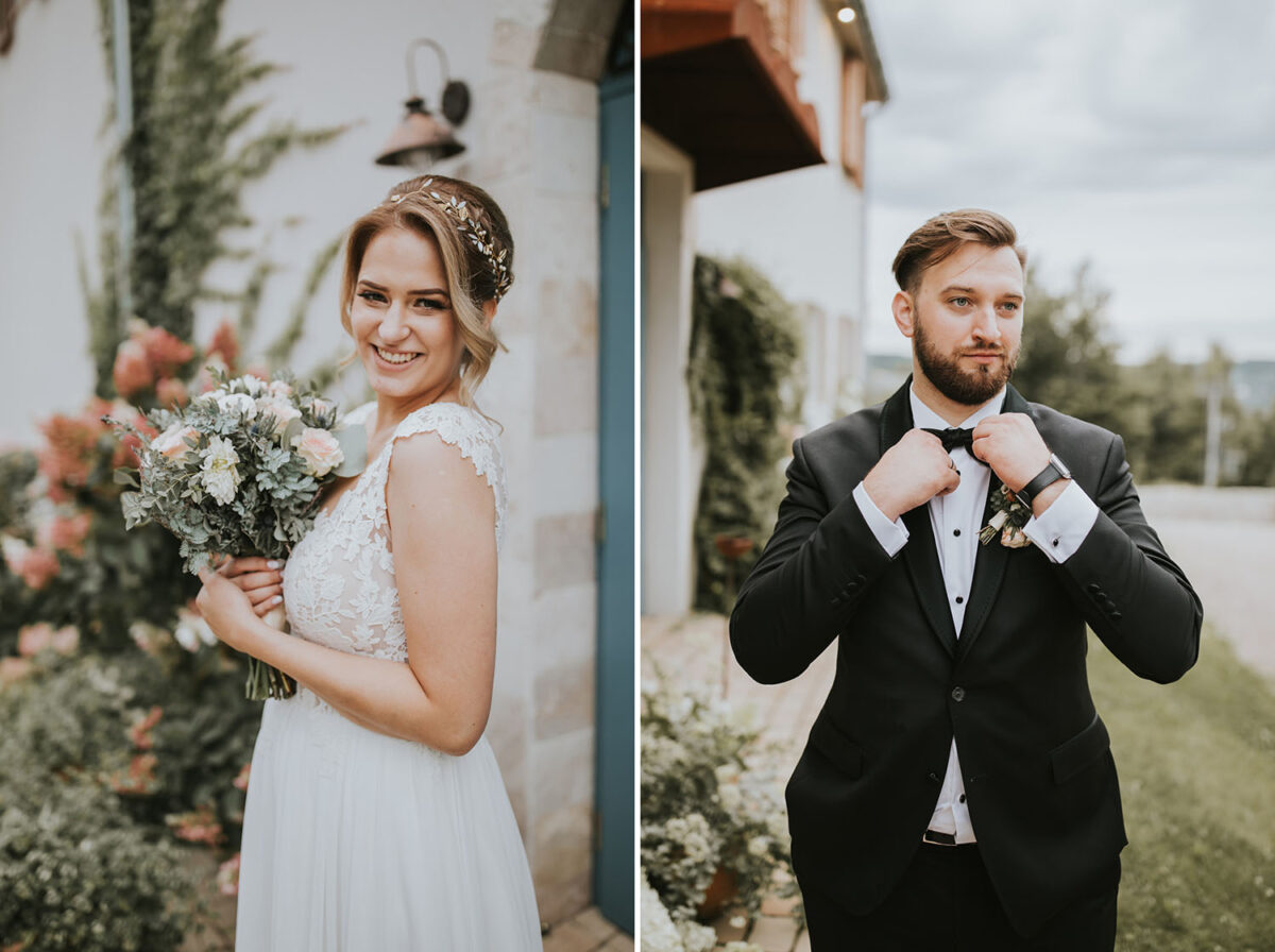 sesja ślubna w Villa Love, toksańskie wesele, wesele w Villa Love,