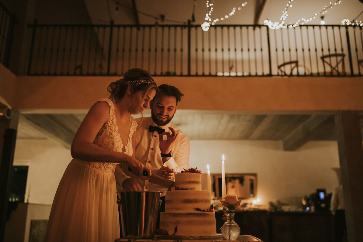 wesele w Villa Love, wesele pod Krakowem, tort La Baguette