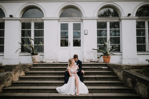 sesja ślubna w rustykalnym stylu, sesja ślubna boho, sesja ślubna w domu