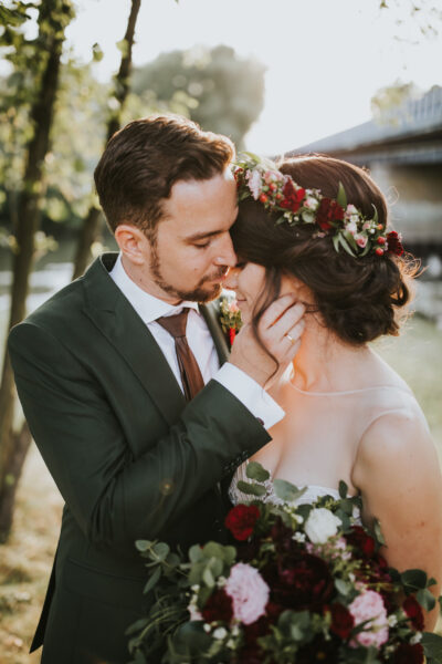 sesja ślubna w rustykalnym stylu, sesja ślubna boho, sesja ślubna w domu