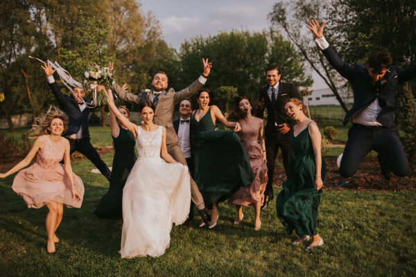 zimne ognie na weselu, oczepiny, ślub w Warszawie