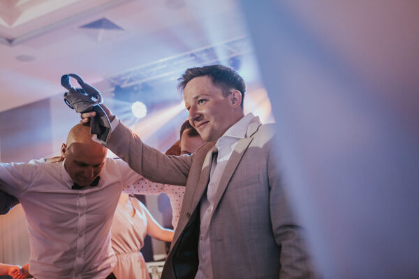 wesele w Kielcach, pierwszy taniec w dymie, oczepiny