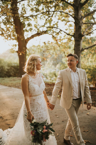 sesja ślubna w Warszawie, miejska sesja ślubna, sesja ślubna w Łazienkach Królewskich