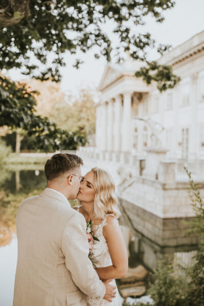 sesja ślubna w Warszawie, miejska sesja ślubna, sesja ślubna w Łazienkach Królewskich