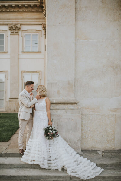 sesja ślubna w Warszawie, miejska sesja ślubna, sesja ślubna w Łazienkach Królewskich