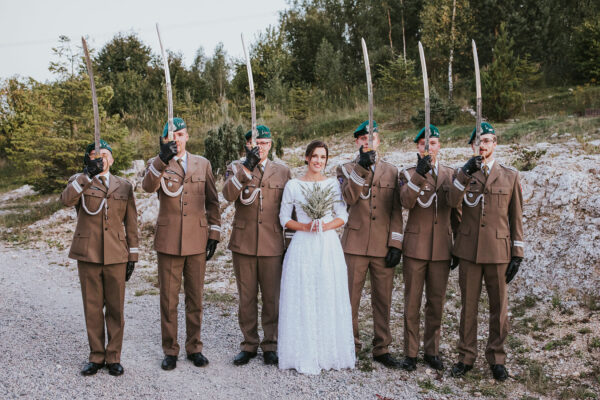 wesele w Skalnym Dworze, wesele w Krakowie, ślub z mundurowym
