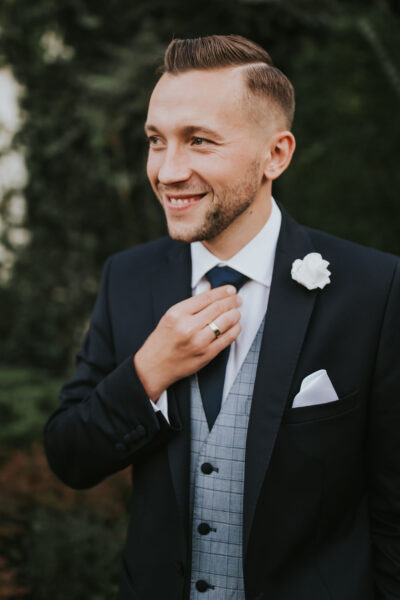 sesja ślubna golden hour, sesja ślubna w mieście, portrety