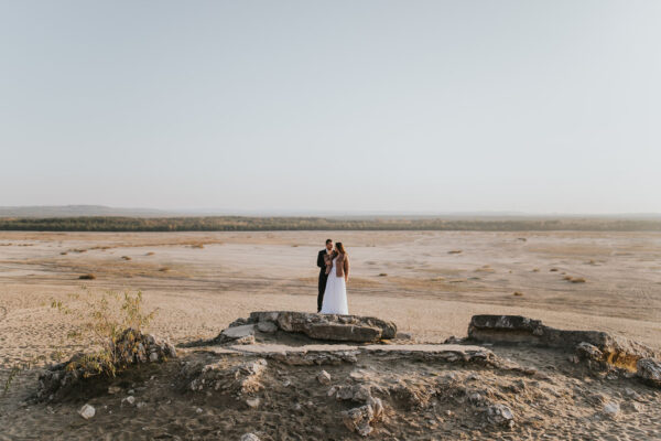 sesja ślubna na Pustyni Błędowskiej, sesja ślubna w Małopolsce, sesja ślubna na pustyni