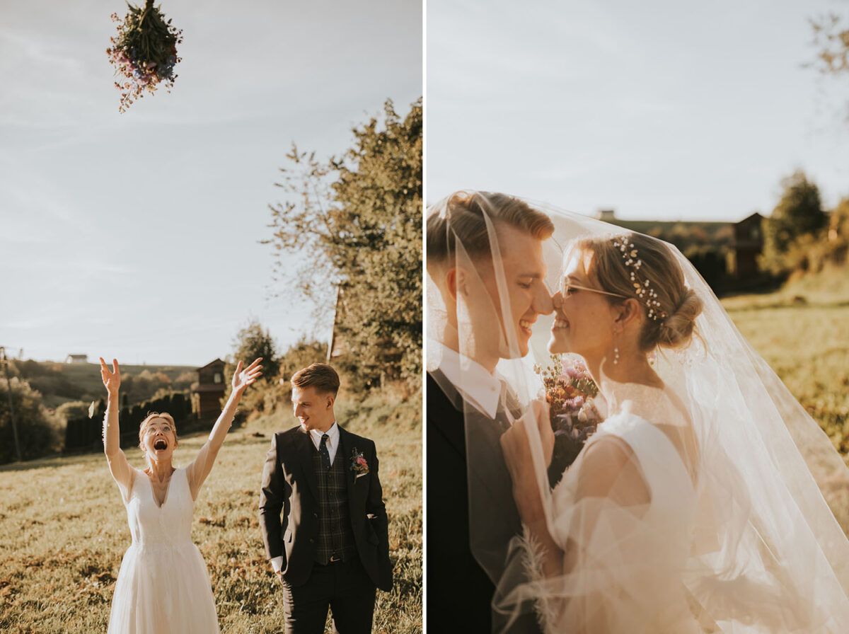 ślub w Rabce-Zdrój, wesele w ogrodzie, wesele pod namiotami, wesele w domu rodzinnym