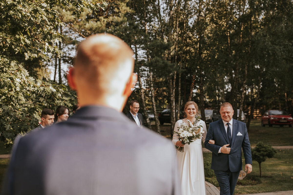 ślub Dwór Złotopolska Dolina, ślub cywilny w ogrodzie