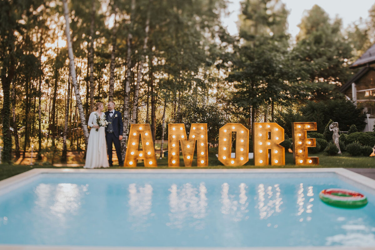 ślub Dwór Złotopolska Dolina, ślub cywilny w ogrodzie