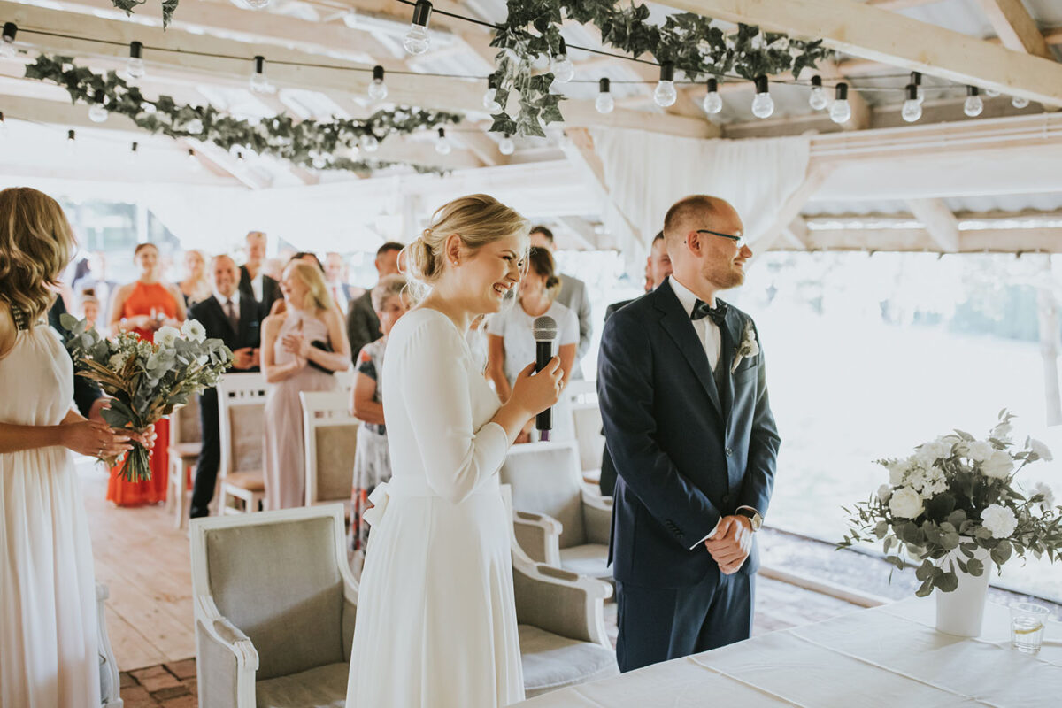 ślub Dwór Złotopolska Dolina, ślub cywilny w ogrodzie