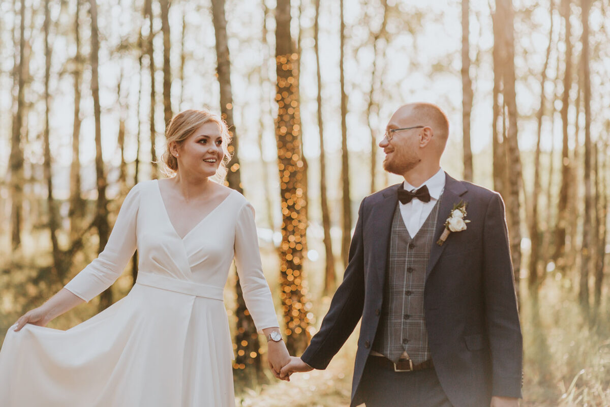 ślub Dwór Złotopolska Dolina, ślub cywilny w ogrodzie