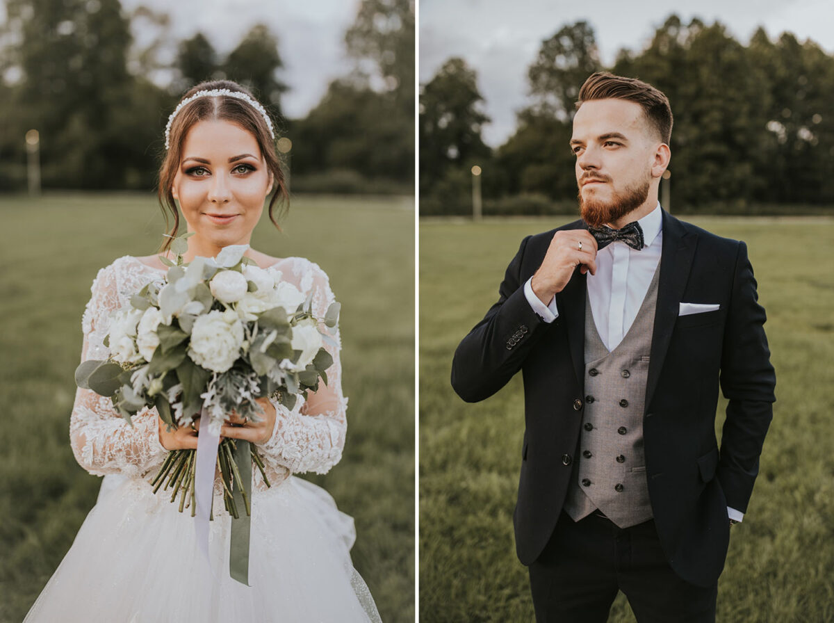 wesele w Kielcach, wesele w Szafranowym Dworze, sesja w dniu ślubu