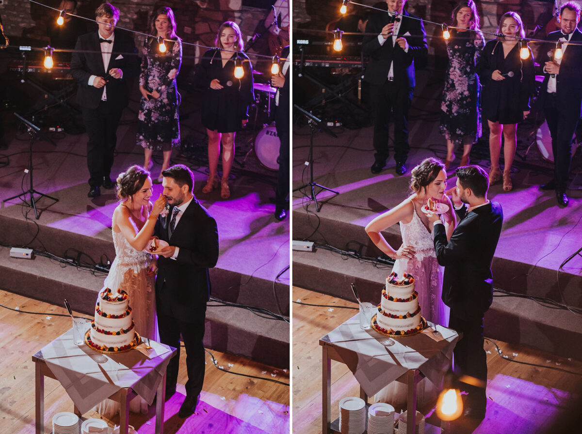 wesele w Dworzyszcze Wola, wesele w Krakowie, pierwszy taniec z konfetti