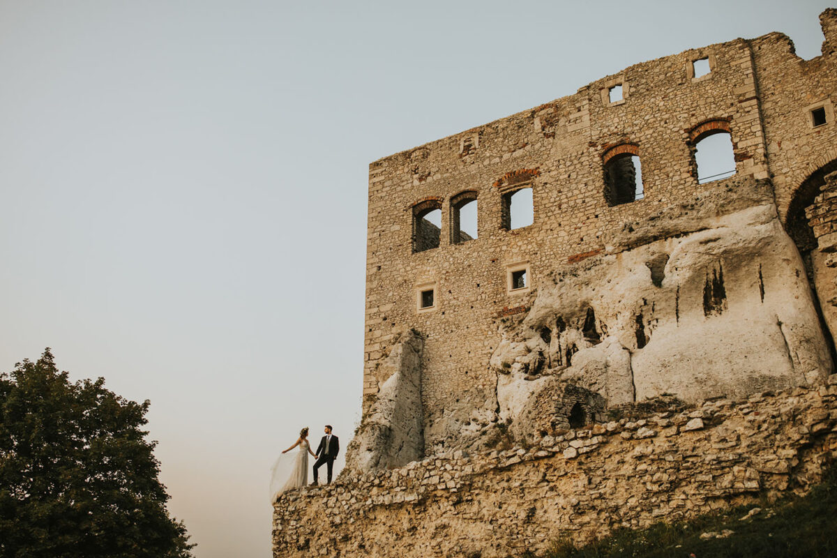 sesja ślubna w Ogrodzieńcu, sesja ślubna na Śląsku