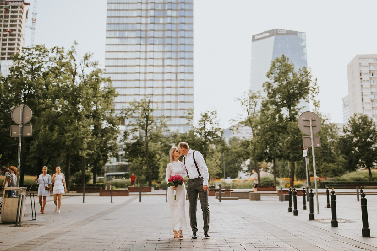 sesja rocznicowa w Warszawie, miejska sesja rocznicowa, sesja pod Pałacem Kultury