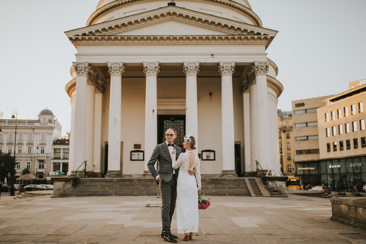 sesja rocznicowa w Warszawie, miejska sesja rocznicowa, sesja pod Pałacem Kultury