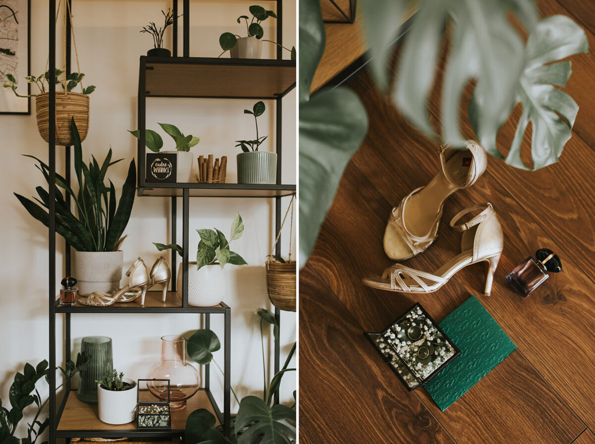 Szlachecki  Dwór w Pobiedniku, reportaż ślubny w Pobiedniku, przygotowania Panny Młodej