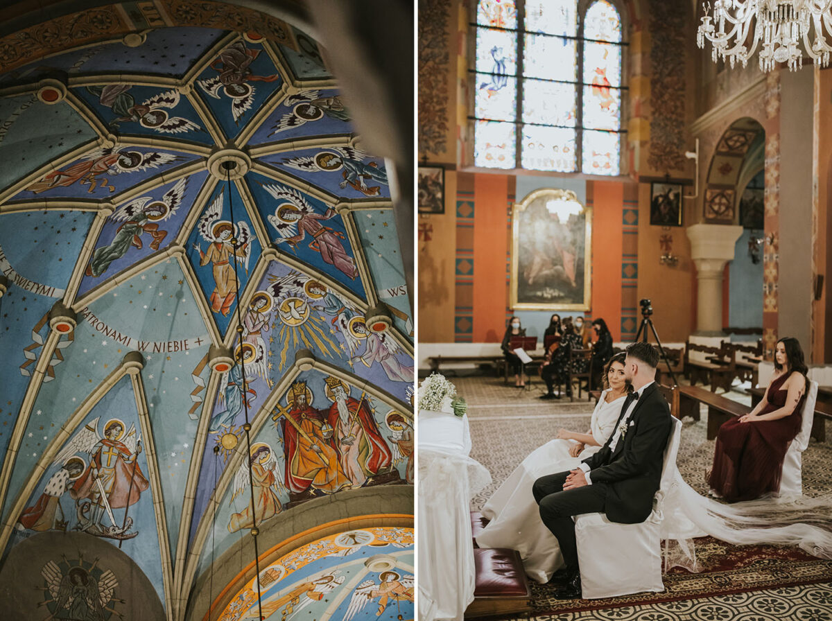 Willa Podlesie, wesele w Willi Podlesie, pierwszy taniec w chmurach