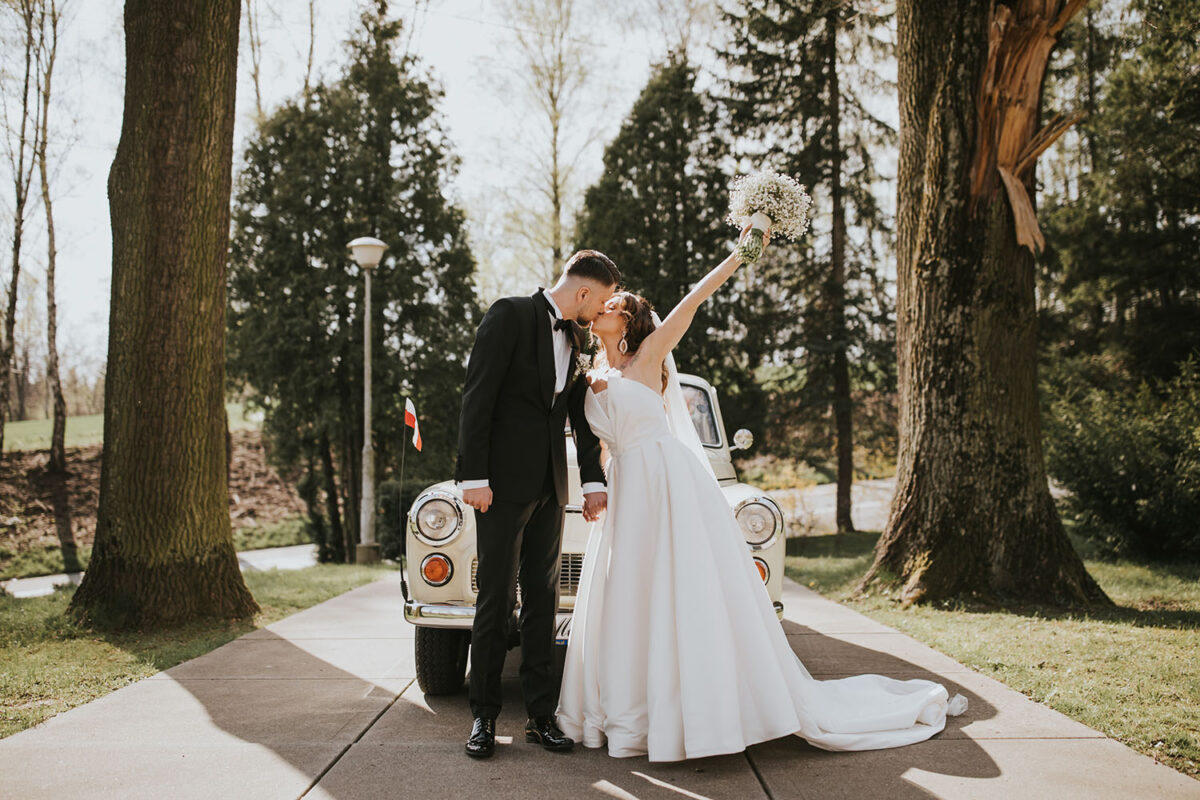 Willa Podlesie, wesele w Willi Podlesie, pierwszy taniec w chmurach