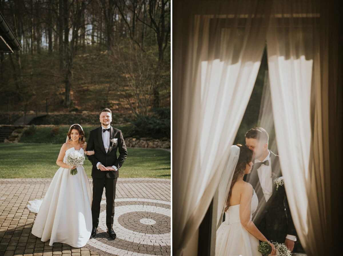 Willa Podlesie, wesele w Willi Podlesie, pierwszy taniec w chmurach