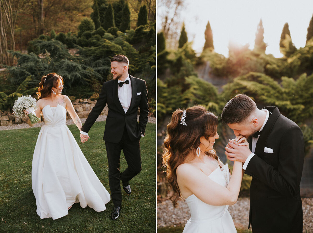 Willa Podlesie, wesele w Willi Podlesie, pierwszy taniec w chmurach