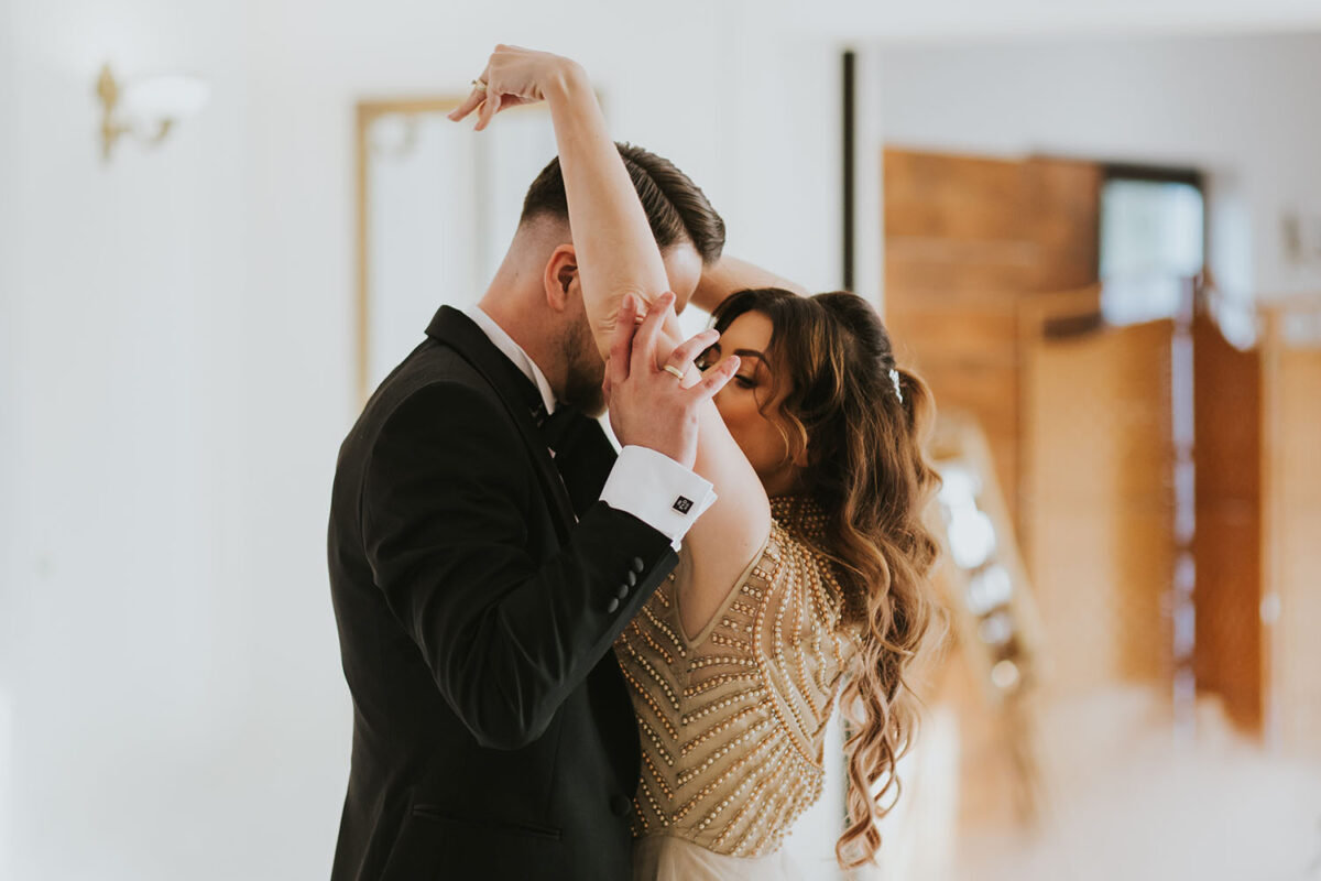 Willa Podlesie, wesele w Willi Podlesie, pierwszy taniec w chmurach