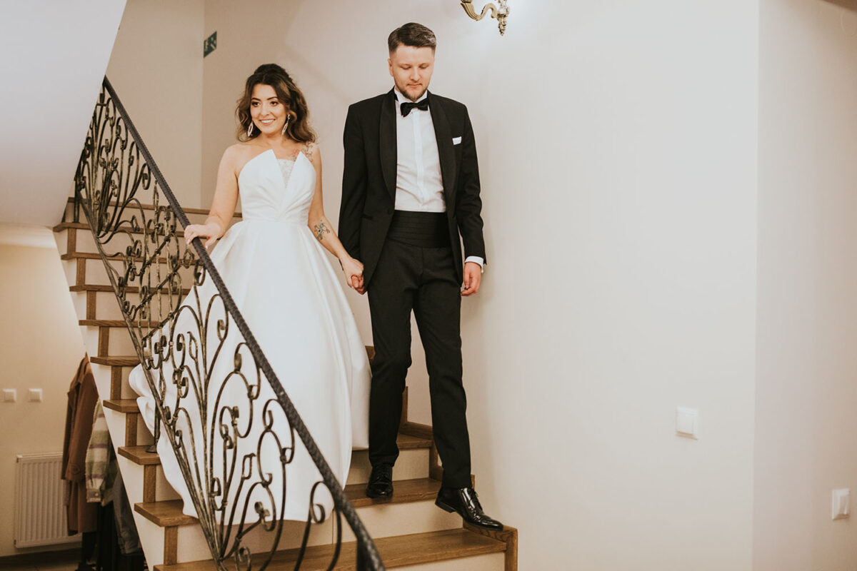 Willa Podlesie, wesele w Willi Podlesie, pierwszy taniec w chmurach