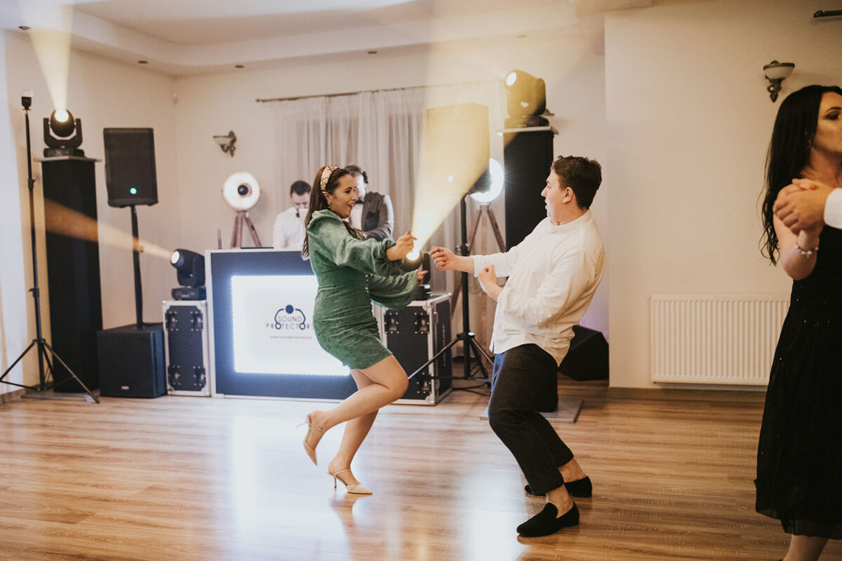 Willa Podlesie, wesele w Willi Podlesie, pierwszy taniec w chmurach