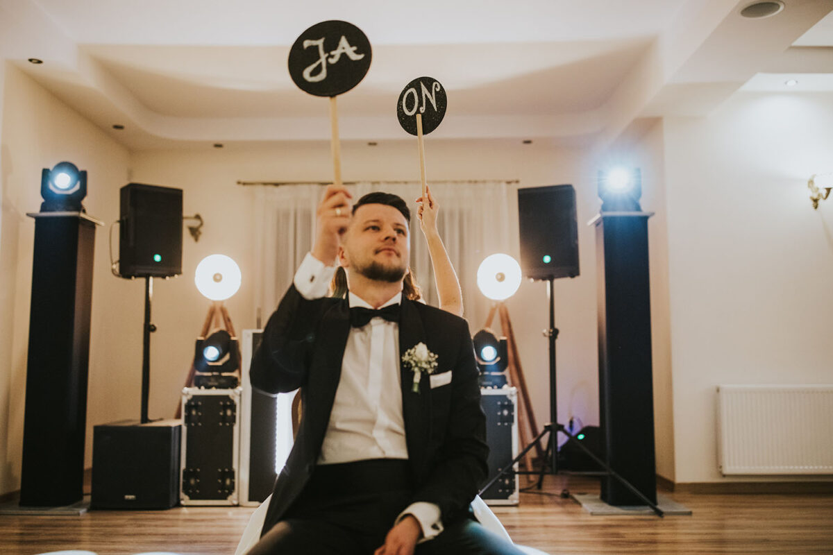 Willa Podlesie, wesele w Willi Podlesie, pierwszy taniec w chmurach