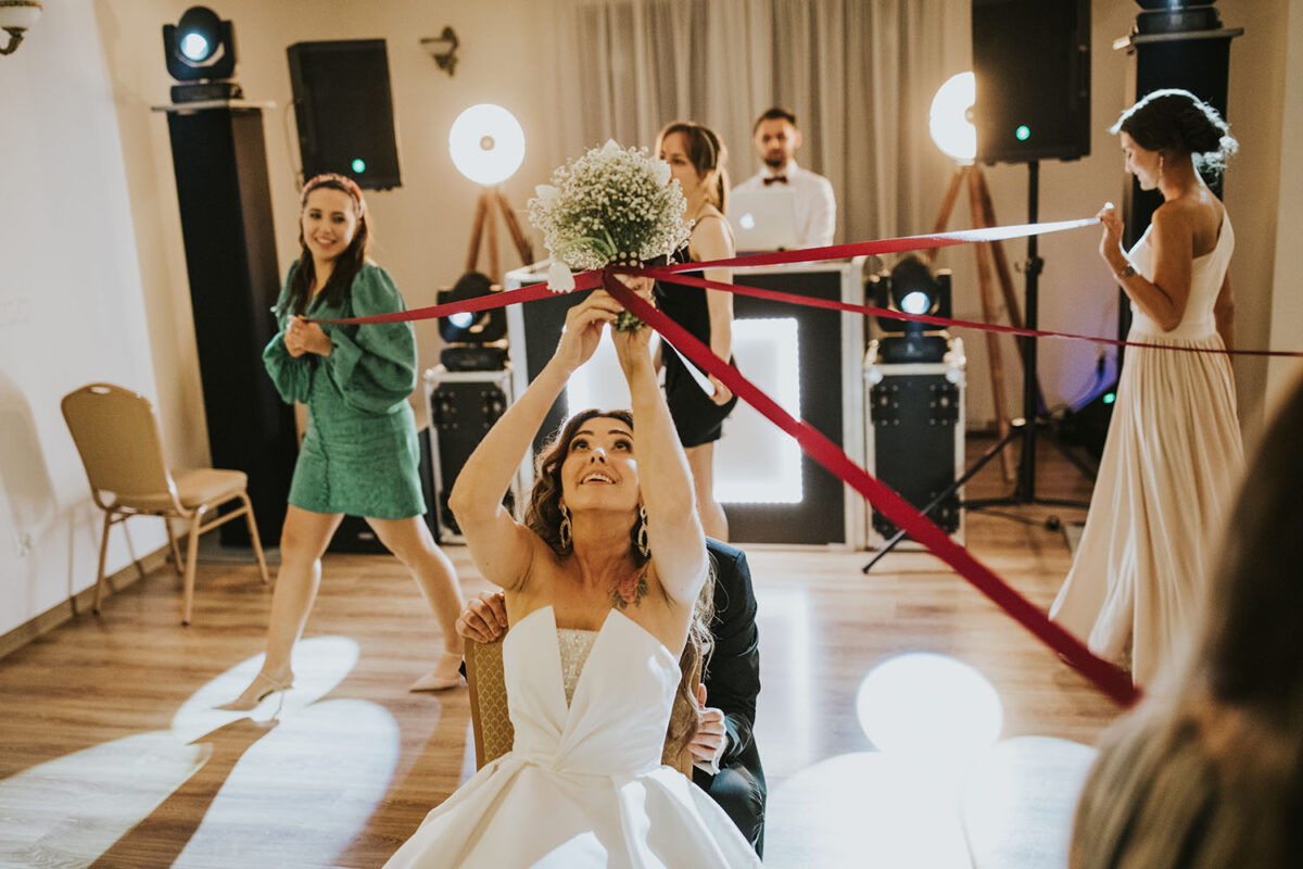 Willa Podlesie, wesele w Willi Podlesie, pierwszy taniec w chmurach