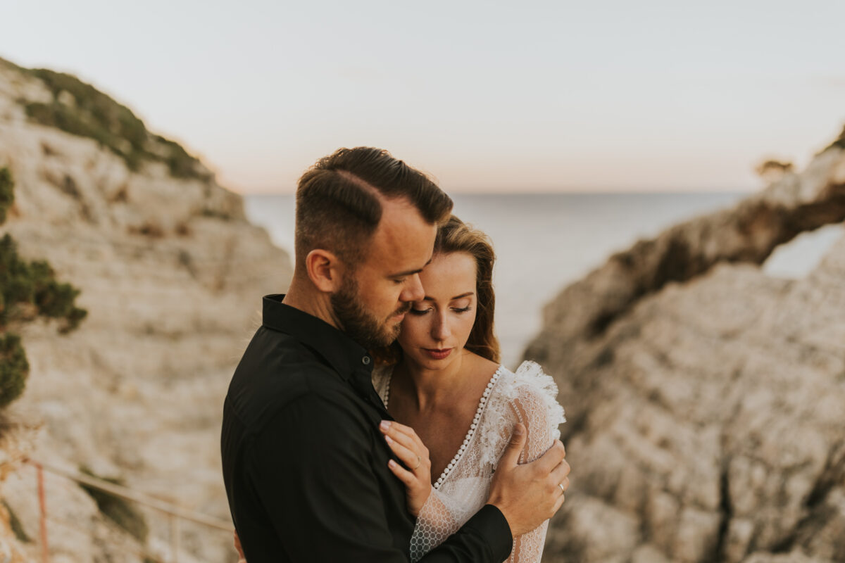 wschód słońca na Zakynthos, sesja ślubna na Zakyntos, sesja ślubna o wschodzie słońca