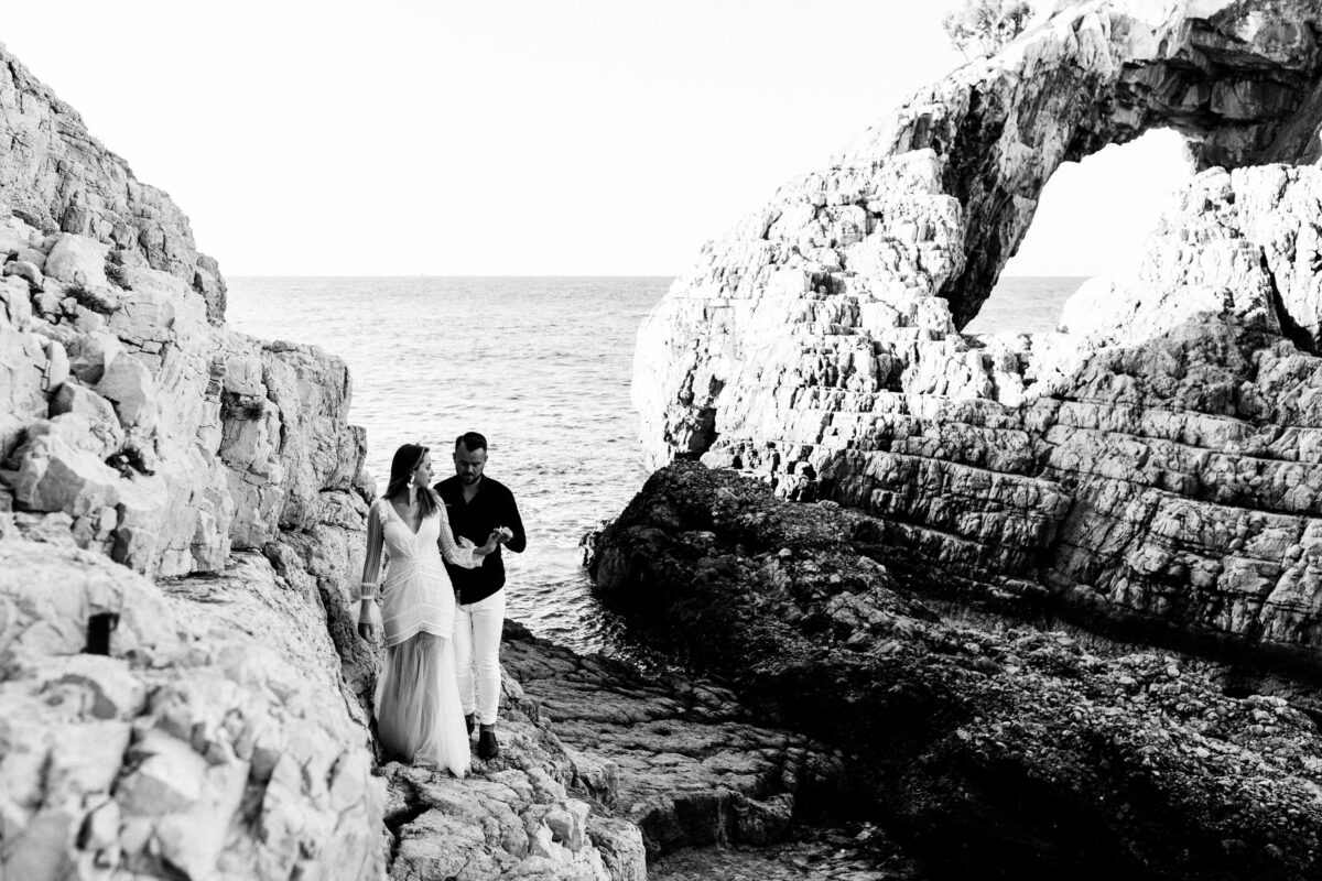 sesja ślubna na Zakynthos, sesja ślubna za granicą, suknia ślubna Promariage