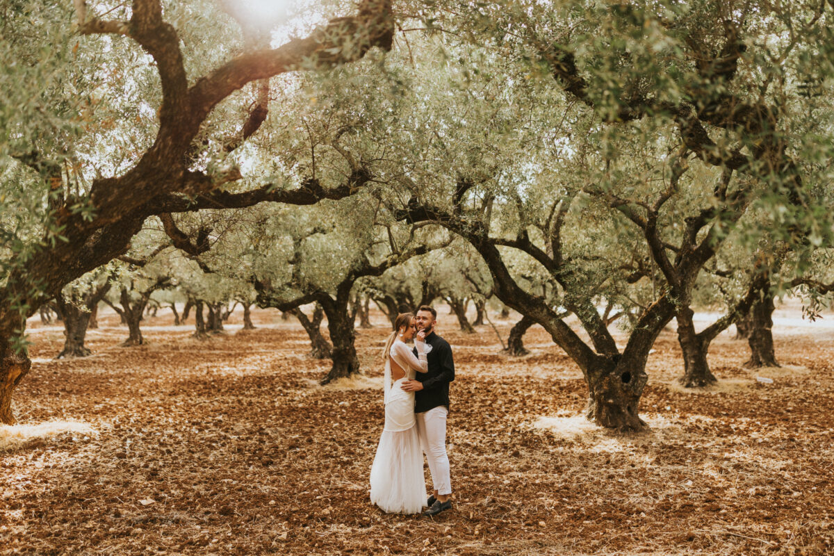 sesja ślubna Zakynthos, sesja ślubna za granicą, suknia ślubna Promariage Kielce