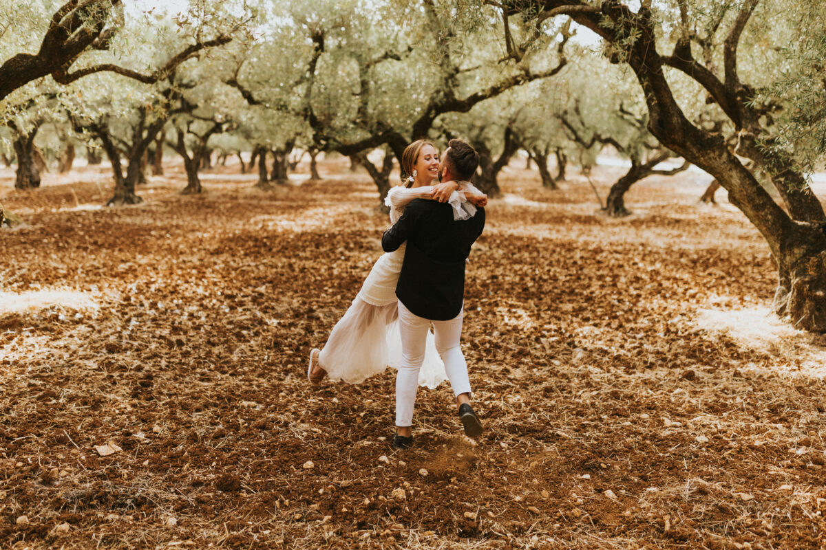 sesja ślubna Zakynthos, sesja ślubna za granicą, suknia ślubna Promariage Kielce