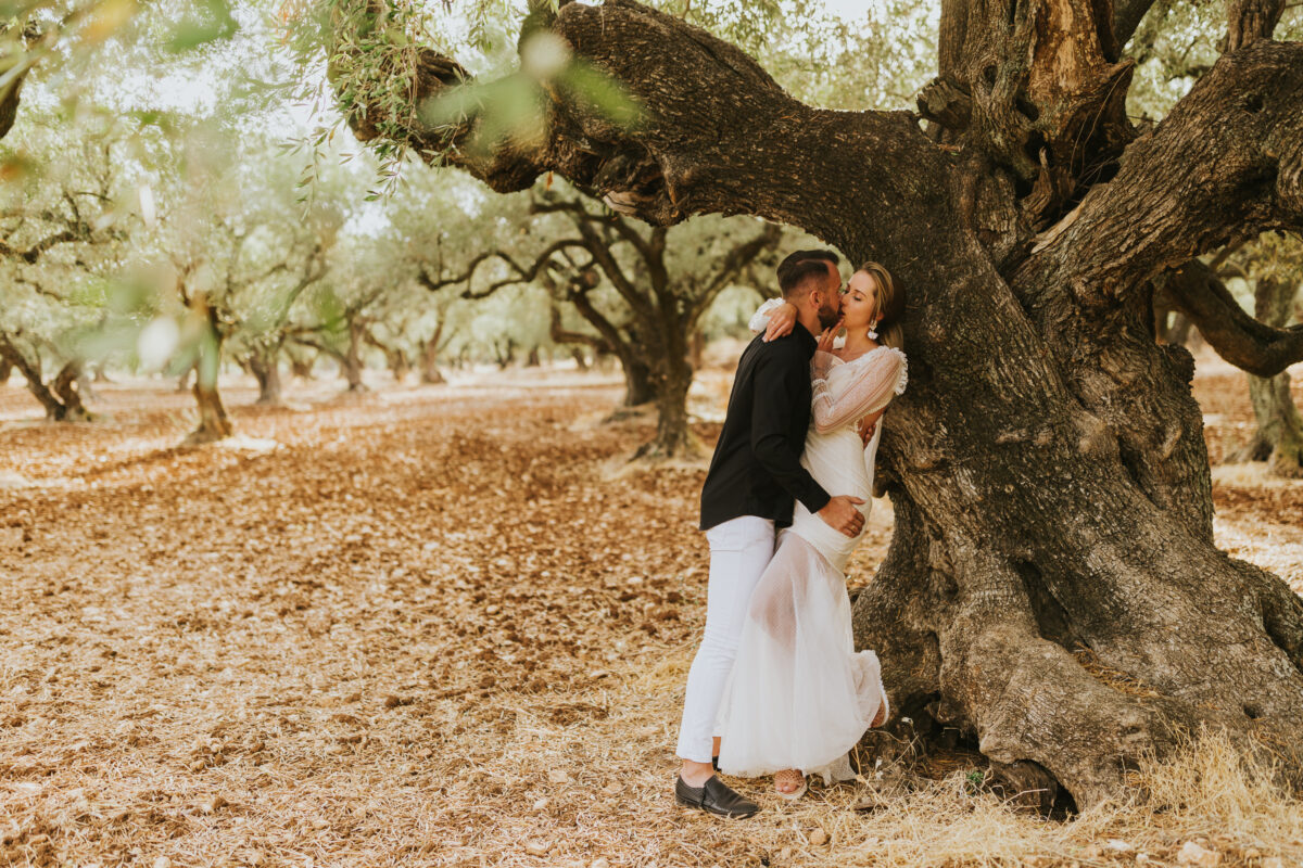 sesja ślubna Zakynthos, sesja ślubna za granicą, suknia ślubna Promariage Kielce