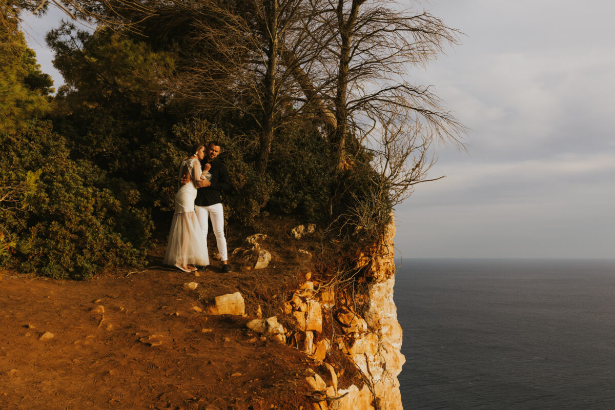 sesja ślubna Zakynthos, sesja ślubna za granicą, suknia ślubna Promariage Kielce